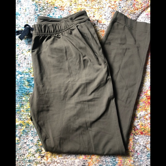 lululemon athletica Pants - lululemon joggers - olive green